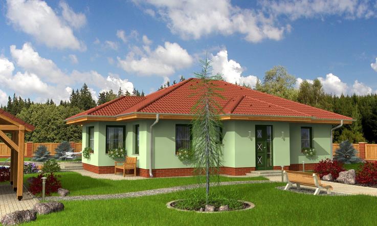 projekt domu BUNGALOW 7